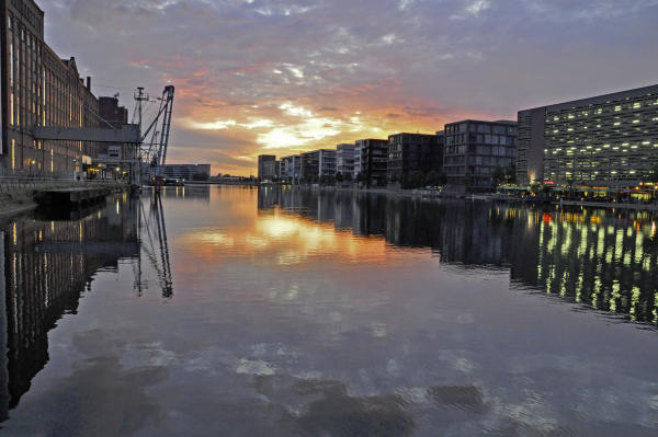 Innenhafen Duisburg im Ruhrgebiet